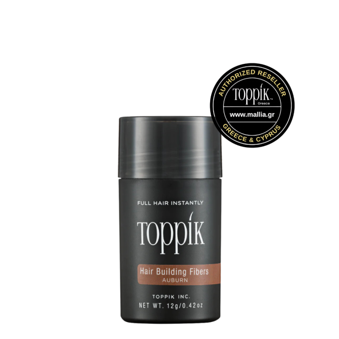 toppik hair fibers regular size auburn color 12gr