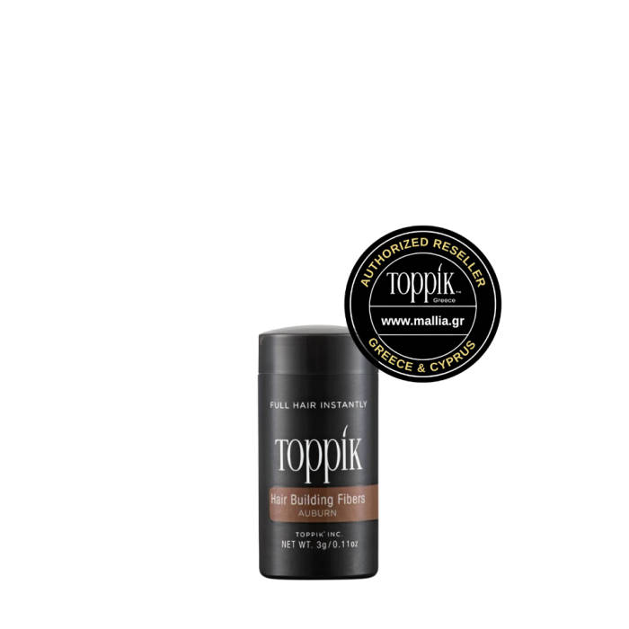toppik hair fibers travel size auburn color 3gr