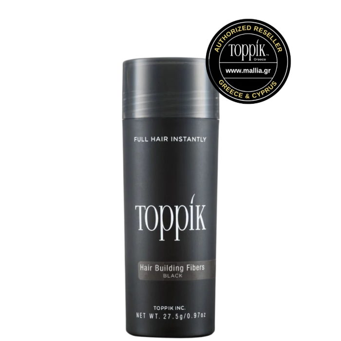 toppik hair fibers economy size black color 27.5gr