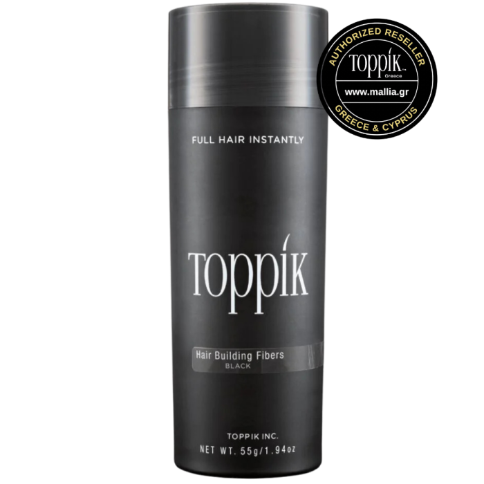 toppik hair fibers economy size black color 55gr