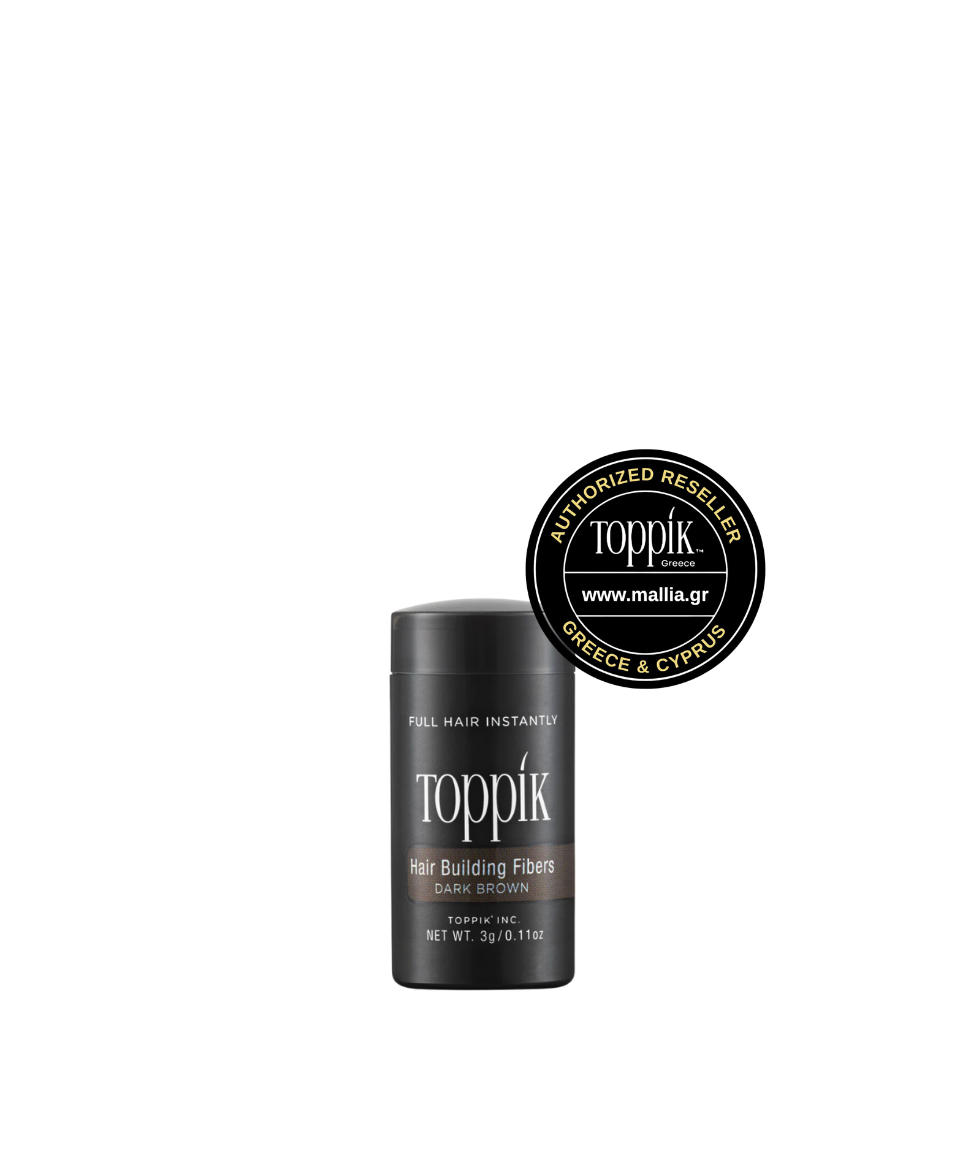 toppik hair fibers travel size dark brown color 3gr