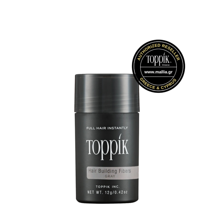 toppik hair fibers regular size grey color 12gr