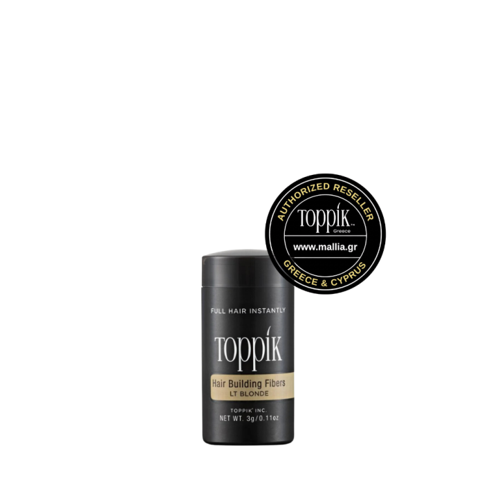toppik hair fibers travel size light blonde color 3gr