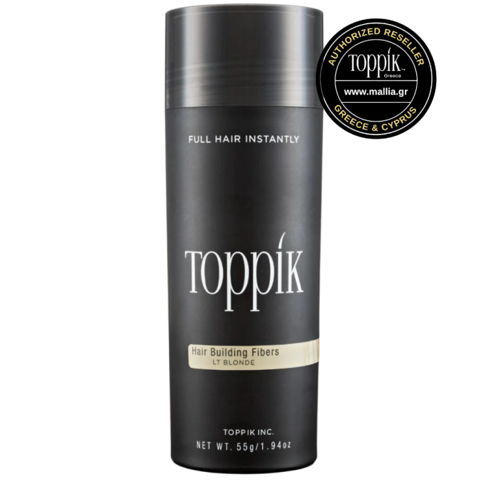 toppik hair fibers economy size light blonde color 55gr