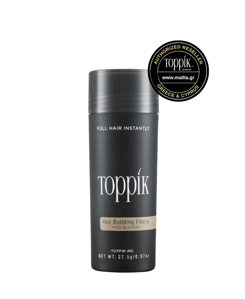 toppik hair fibers economy size medium blonde color 27.5gr