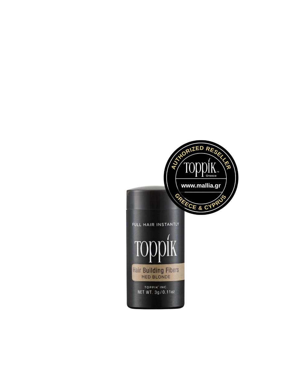 toppik hair fibers travel size medium blonde color 3gr