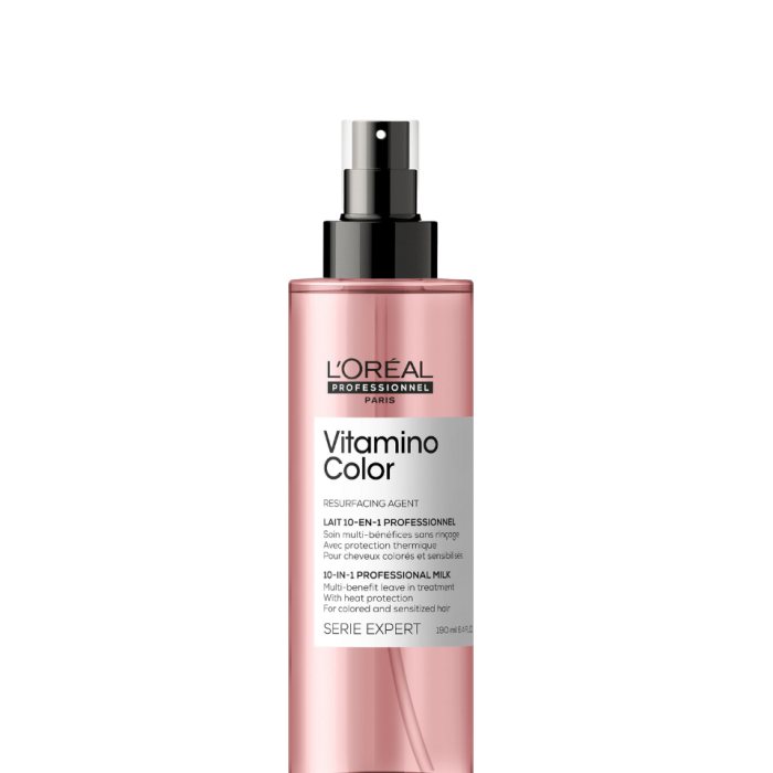 L'OREAL PROFESSIONNEL Serie Expert Vitamino Color 10-in-1 Milk 190ml, πολυδραστικό σπρέι για βαμμένα μαλλιά