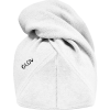 glov hair wrap white, απορροφητική πετσέτα μαλλιων με μικροϊνες, χρώμα λευκο