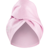 glov hair wrap pink, απορροφητική πετσέτα μαλλιων με μικροϊνες, χρώμα γαλάζιο