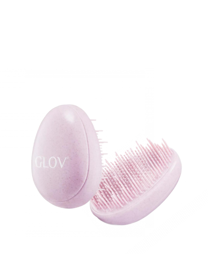 GLOV Biobased Raindrop Hairbrush, βουρτσα μαλλιών που ξεμπερδευει τα μαλλιά σε compact μεγεθος