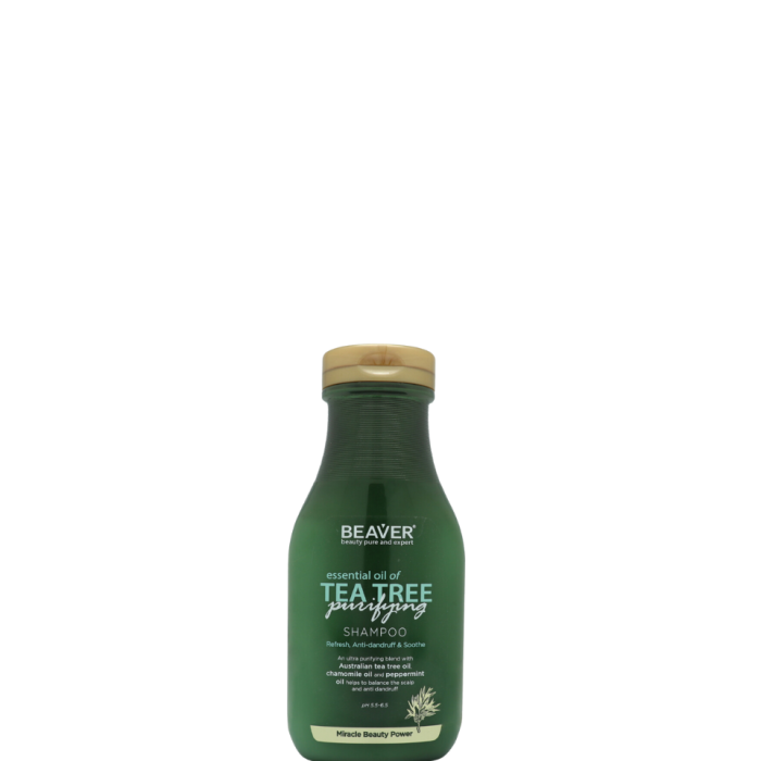 beaver shampoo 60ml συσκευασια ταξιδιου tea tree oil