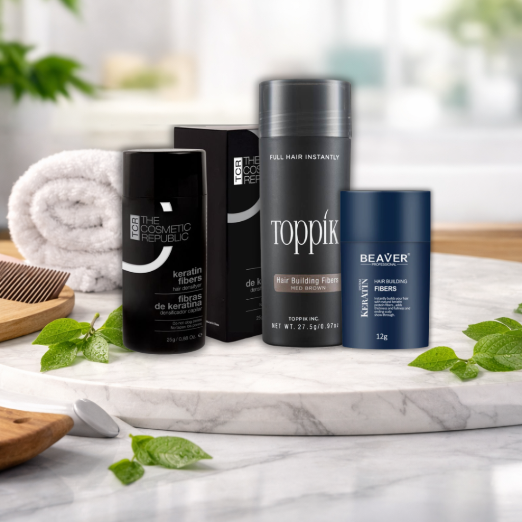 οι καλύτερες ίνες πύκνωσης μαλλιών για κάλυψη αραίωσης