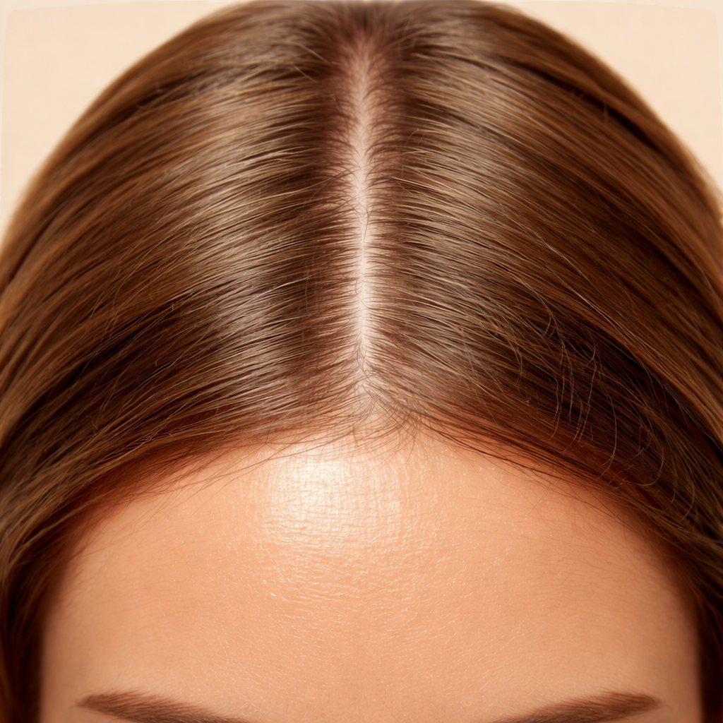 Αραίωση στη χωρίστρα στις γυναίκες